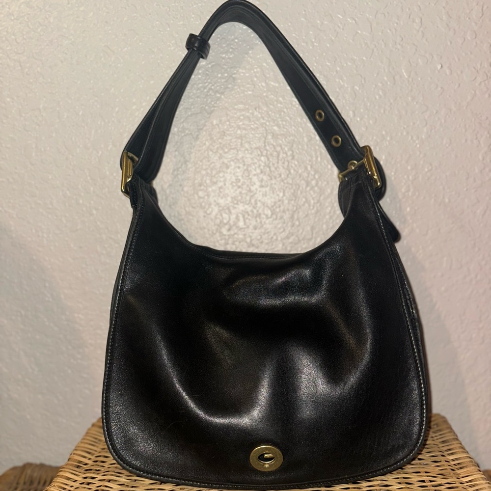 Vintage Coach Legacy Shoulder Bag Gold Hardware